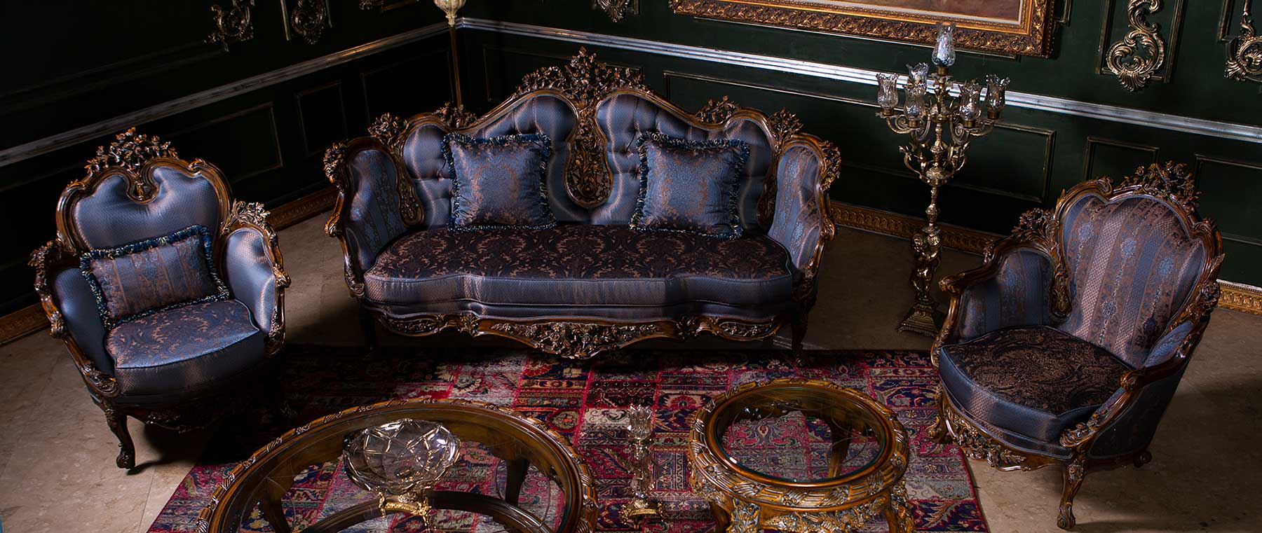 Rosalin Luxurious french sofa